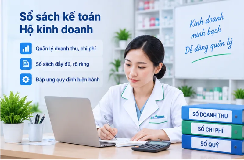 Sổ sách kế toán HKD